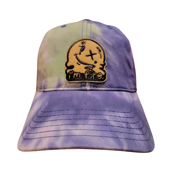 I'm fine. - Tie Dye Dad Hat