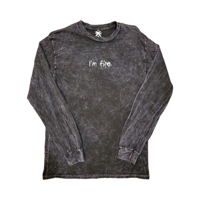 I'm fine. - Mineral Wash Long Sleeve